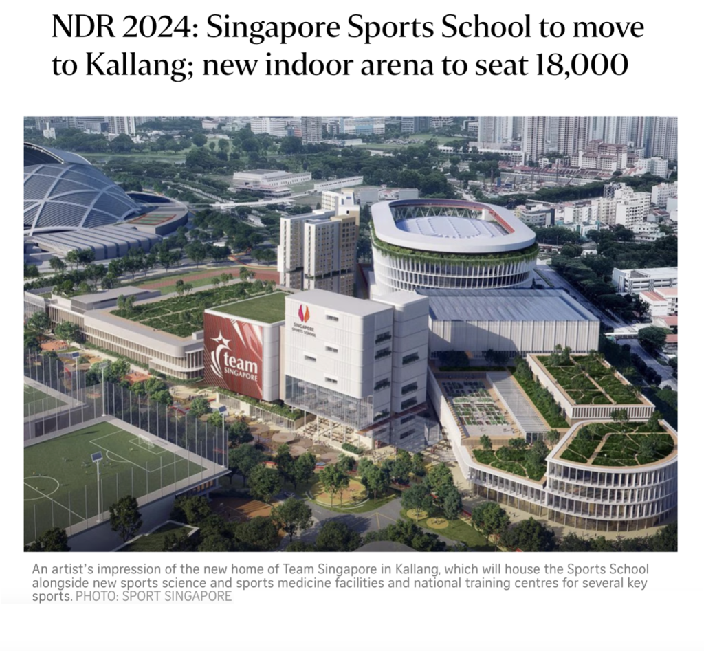 The-Continuum-NDR 2024-Singapore Sports School to move to Kallang; new indoor arena to seat 18,000-1